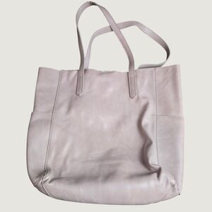 Joy Susan Women Mauve Pink Faux Leather Large Tote Bag Shoulder Bag Carryall